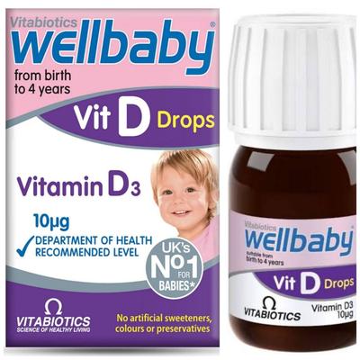 Wellbaby vitamin D drops