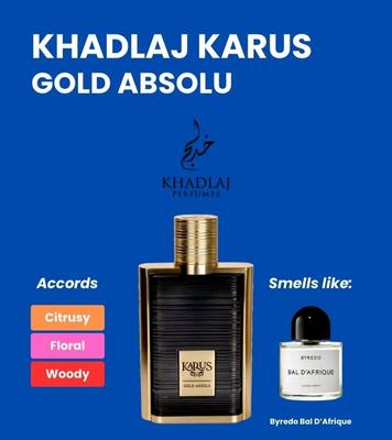 Khadlaj Karus Gold Absolu