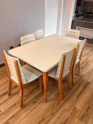 Dining table 6 seats