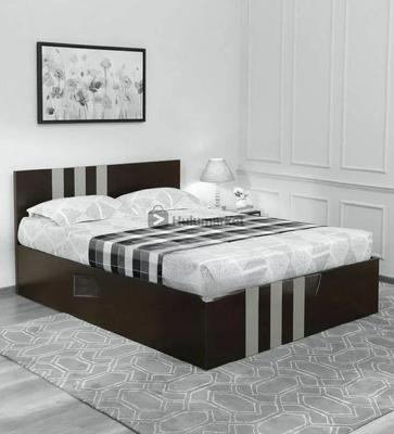**Black Modern Bed**