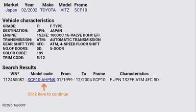 Toyota Vitz 2002
