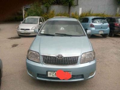 Toyota Corolla 2001 Manual