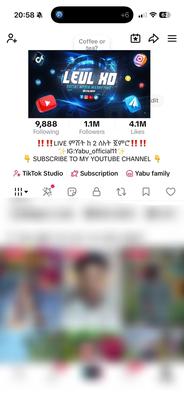 🎵TIKTOK ACC ለምትፈልጉ በሙሉ ‼️