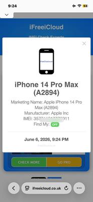 Apple iPhone 14 Pro Max