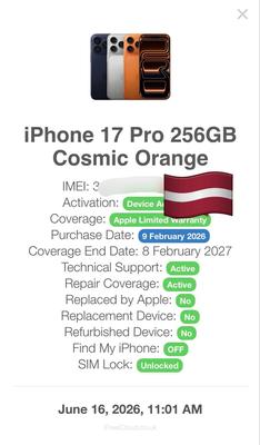 Apple iPhone 17 Pro 256 GB
