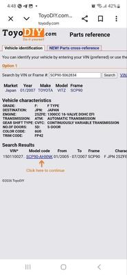 Toyota Yaris 2007 Automatic