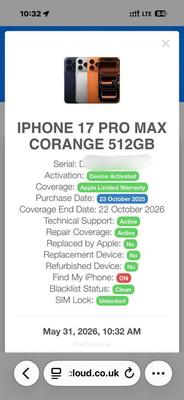 Apple iPhone 17 Pro Max